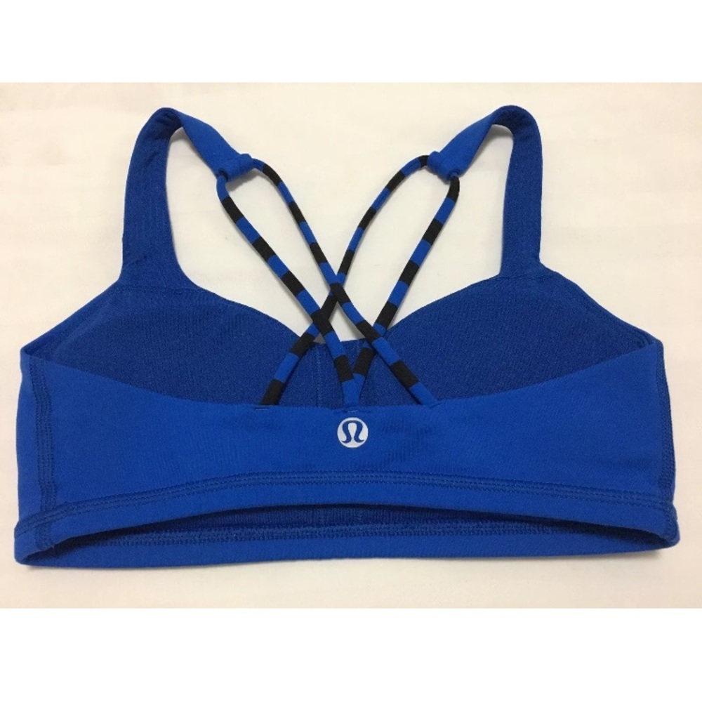Ω Lululemon Born To Be Free Wild Bra - Royal Blue